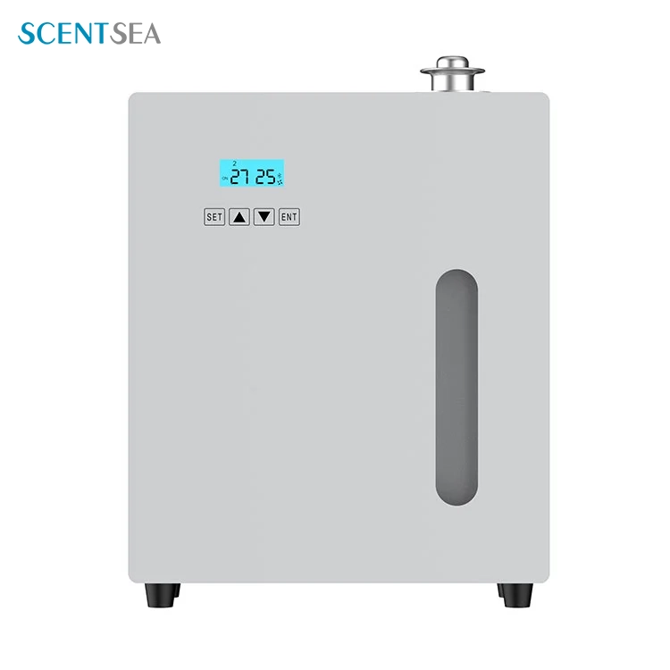 Elektrisk indkøbscenter duftleveringssystem